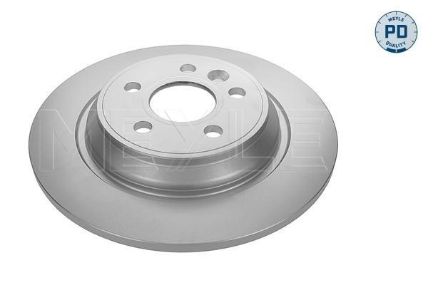 Meyle 515 523 0010/PD Rear brake disc, non-ventilated 5155230010PD