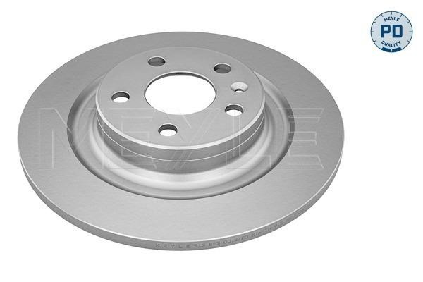 Meyle 515 523 0015/PD Rear brake disc, non-ventilated 5155230015PD