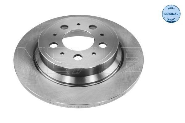 Meyle 515 523 0014 Rear brake disc, non-ventilated 5155230014