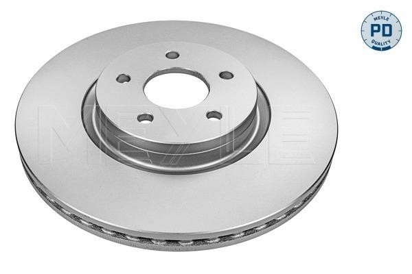 Meyle 715 521 0035/PD Front brake disc ventilated 7155210035PD