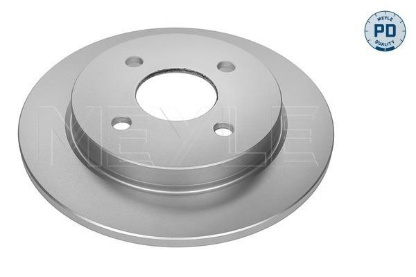 Meyle 7155230010PD Rear brake disc, non-ventilated 7155230010PD