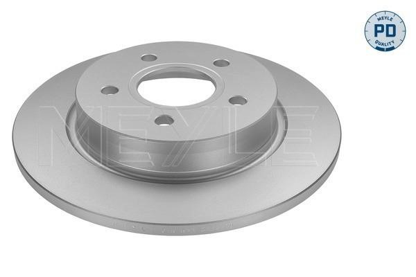 Meyle 715 523 0022/PD Rear brake disc, non-ventilated 7155230022PD