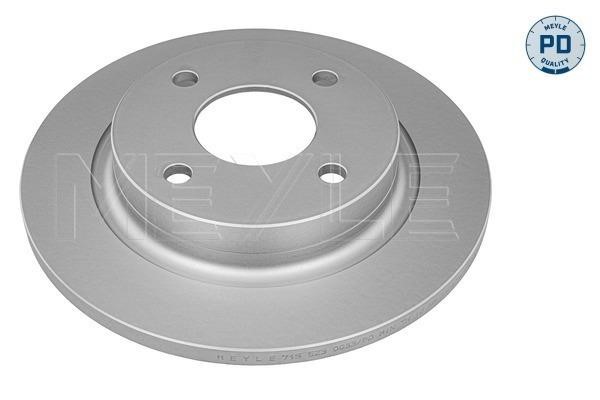 Meyle 715 523 0033/PD Rear brake disc, non-ventilated 7155230033PD