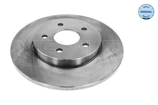 Meyle 715 523 0019 Rear brake disc, non-ventilated 7155230019