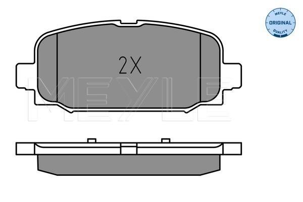 Brake pad set Meyle 025 228 4418