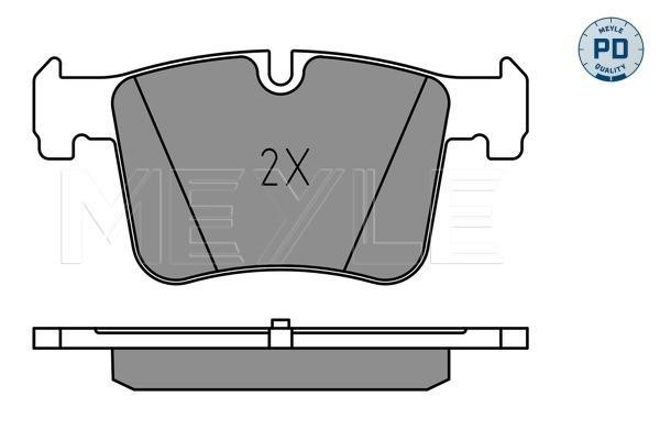 Brake pad set Meyle 025 251 9919/PD
