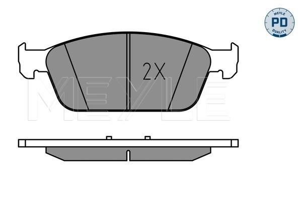 Brake pad set Meyle 025 255 5518/PD