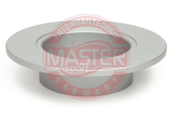 Rear brake disc, non-ventilated Master-sport 24011001781PCSMS
