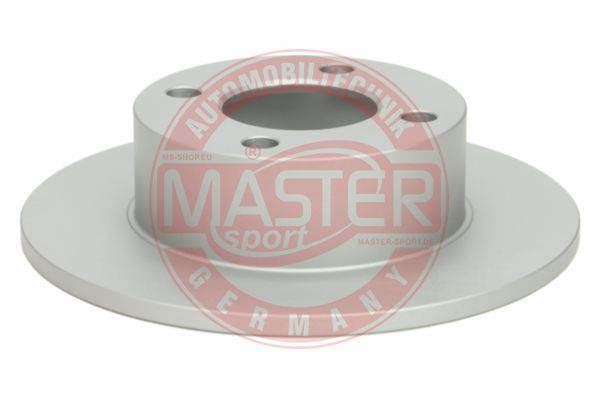Master-sport 24011001781PCSMS Rear brake disc, non-ventilated 24011001781PCSMS
