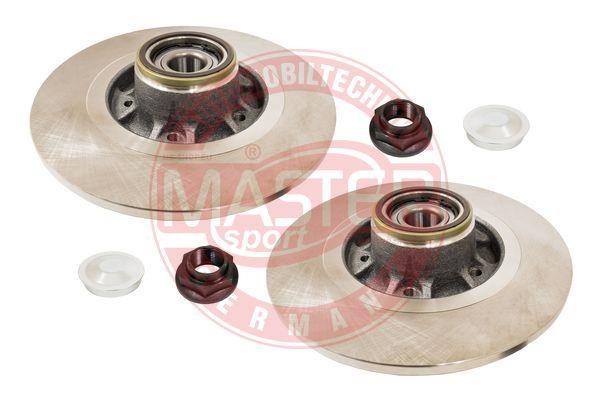 Master-sport 2401110174BSETMS Rear brake disc, non-ventilated 2401110174BSETMS