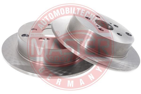 Master-sport 24010907111SETMS Rear brake disc, non-ventilated 24010907111SETMS