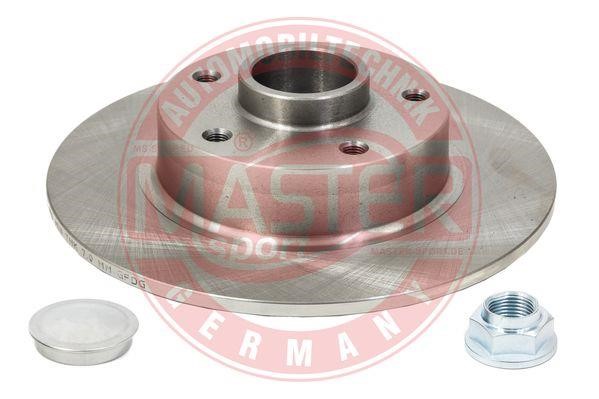 Master-sport 2401080118BPCSMS Rear brake disc, non-ventilated 2401080118BPCSMS