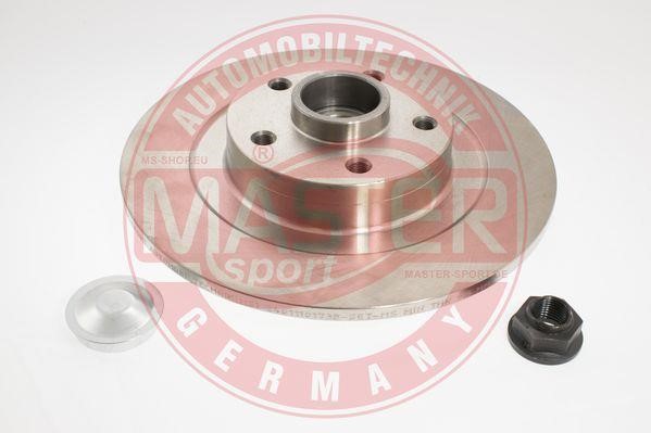 Master-sport 2401110173BSETMS Rear brake disc, non-ventilated 2401110173BSETMS