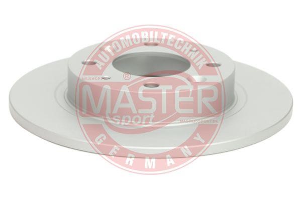 Master-sport 24011003081PCSMS Rear brake disc, non-ventilated 24011003081PCSMS