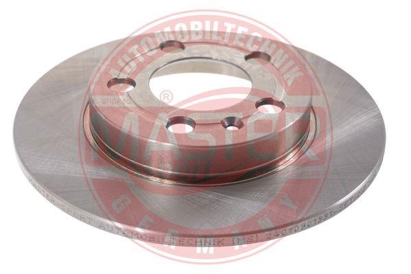Master-sport 24010901331PCSMS Rear brake disc, non-ventilated 24010901331PCSMS