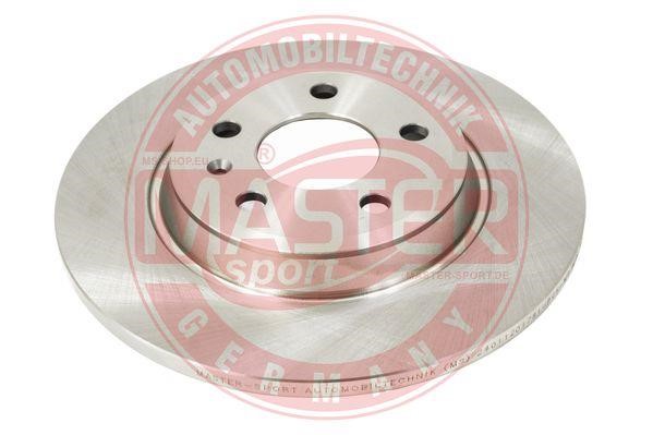 Master-sport 24011201781PCSMS Rear brake disc, non-ventilated 24011201781PCSMS