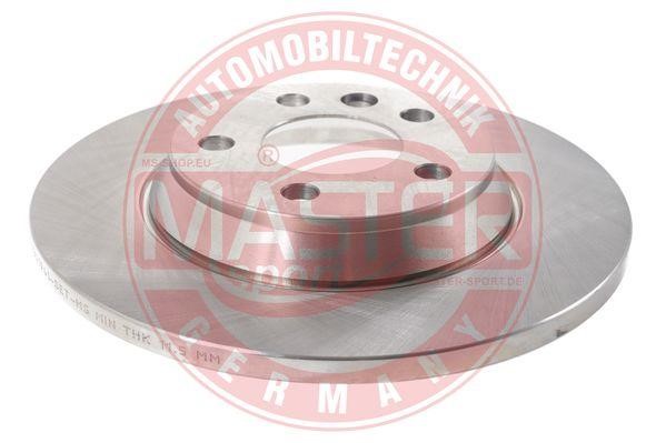 Master-sport 24011301941PCSMS Rear brake disc, non-ventilated 24011301941PCSMS