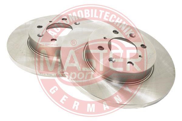 Master-sport 24011301921PCSMS Unventilated front brake disc 24011301921PCSMS