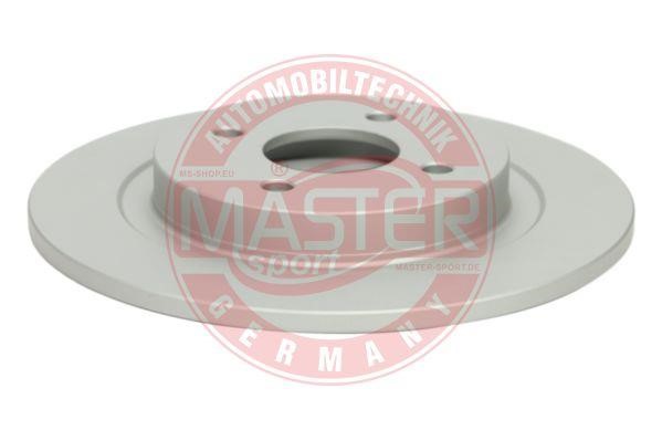 Master-sport 24011003131PCSMS Rear brake disc, non-ventilated 24011003131PCSMS