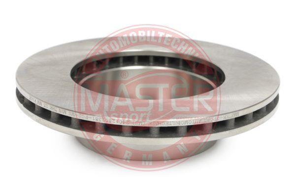 Front brake disc ventilated Master-sport 24012802381PCSMS