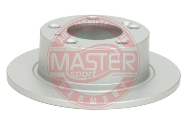 Master-sport 24010901212PCSMS Rear brake disc, non-ventilated 24010901212PCSMS