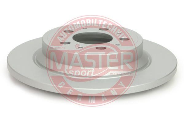 Master-sport 24011201511PCSMS Rear brake disc, non-ventilated 24011201511PCSMS