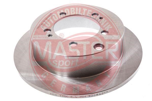 Master-sport 24011007041PCSMS Rear brake disc, non-ventilated 24011007041PCSMS