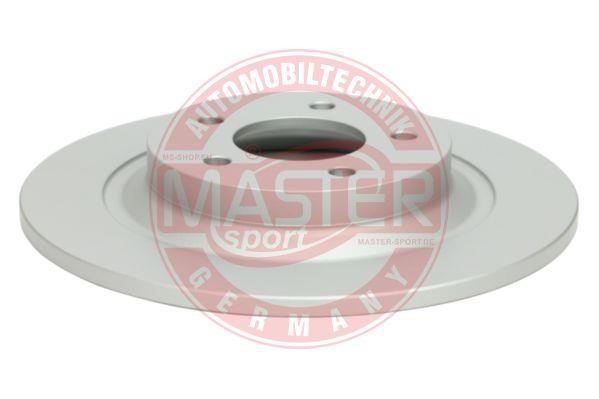 Master-sport 24011101651PCSMS Rear brake disc, non-ventilated 24011101651PCSMS