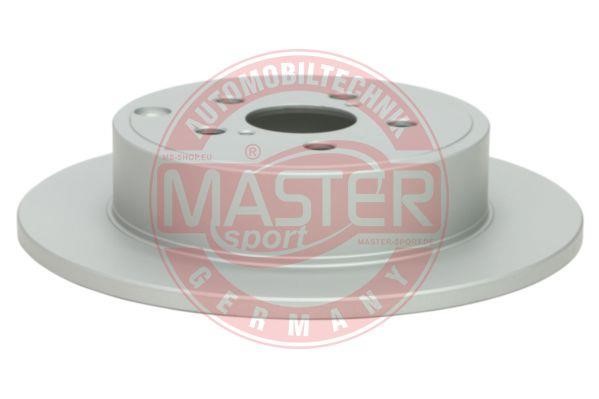 Master-sport 24011003111PCSMS Rear brake disc, non-ventilated 24011003111PCSMS