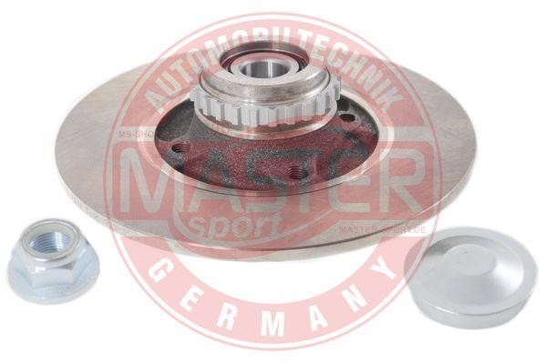 Master-sport 2401080109BPCSMS Rear brake disc, non-ventilated 2401080109BPCSMS