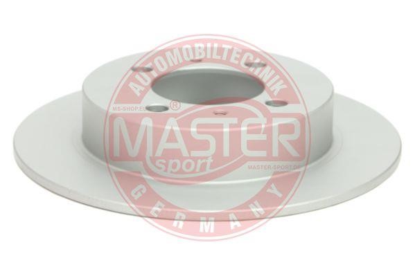 Master-sport 24010701081PCSMS Rear brake disc, non-ventilated 24010701081PCSMS