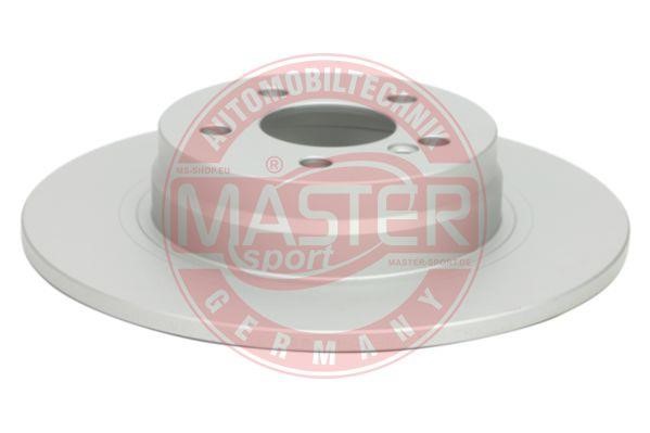 Master-sport 24011003281PCSMS Rear brake disc, non-ventilated 24011003281PCSMS