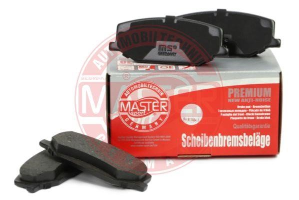 Brake Pad Set, disc brake Master-sport 13046059662N-SET-MS