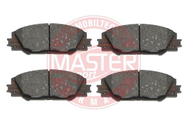 Brake Pad Set, disc brake Master-sport 13046057662N-SET-MS