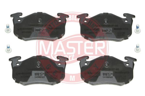 Brake Pad Set, disc brake Master-sport 13046038222N-SET-MS