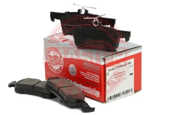 Brake Pad Set, disc brake Master-sport 13046072952N-SET-MS