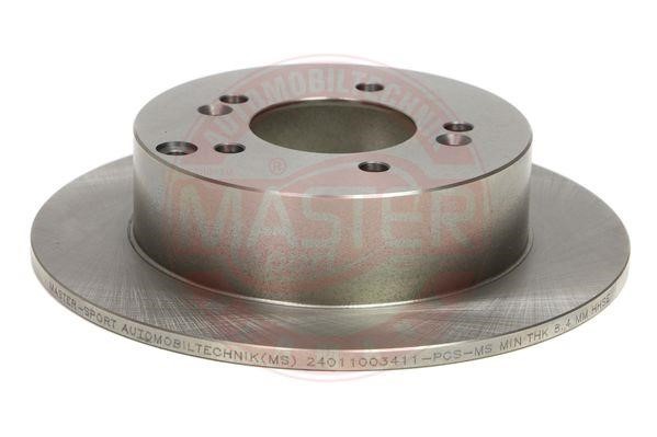 Master-sport 24011003411-PCS-MS Rear brake disc, non-ventilated 24011003411PCSMS
