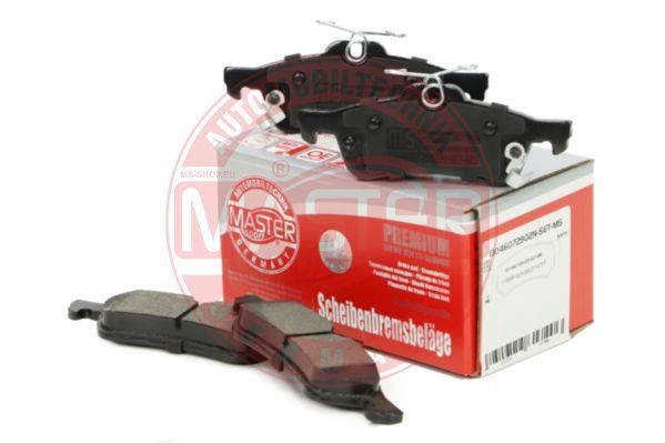 Brake Pad Set, disc brake Master-sport 13046072902N-SET-MS
