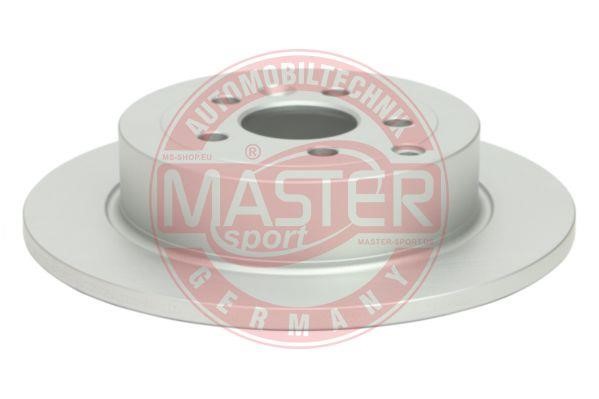 Master-sport 24011201861-PCS-MS Rear brake disc, non-ventilated 24011201861PCSMS