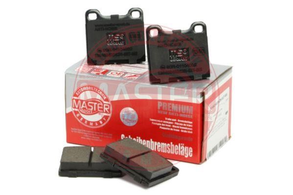 Brake Pad Set, disc brake Master-sport 13046040362N-SET-MS
