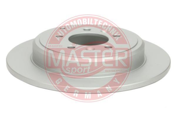 Master-sport 24011002721-PCS-MS Rear brake disc, non-ventilated 24011002721PCSMS