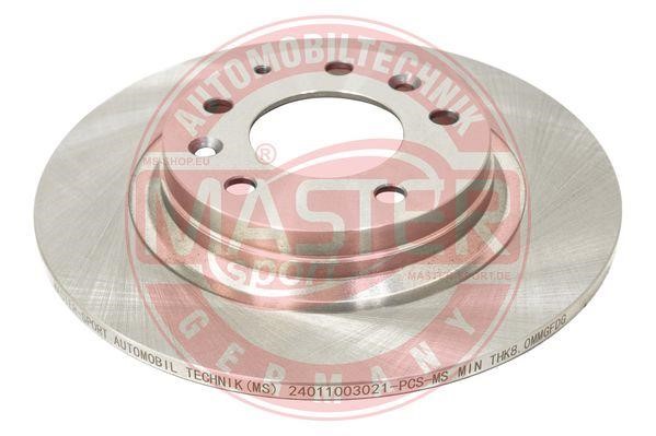 Master-sport 24011003021-PCS-MS Rear brake disc, non-ventilated 24011003021PCSMS