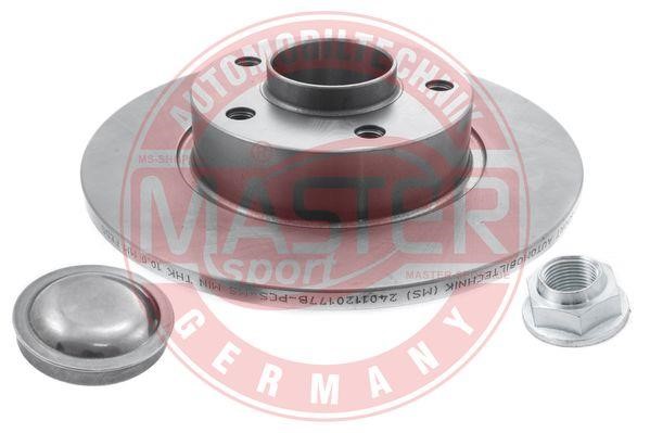Master-sport 2401120177BPR-PCS-MS Rear brake disc, non-ventilated 2401120177BPRPCSMS