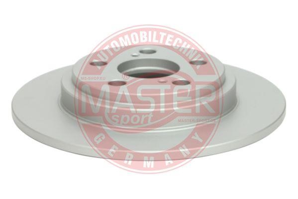 Master-sport 24010901701-PCS-MS Rear brake disc, non-ventilated 24010901701PCSMS
