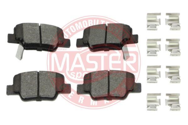 Brake Pad Set, disc brake Master-sport 13046038542N-SET-MS