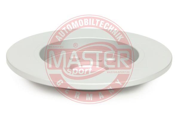Rear brake disc, non-ventilated Master-sport 24010901631-PCS-MS