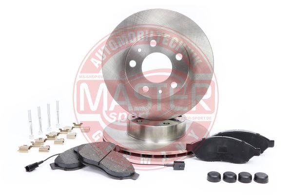 Master-sport 202401270 Front ventilated brake discs with pads, set 202401270