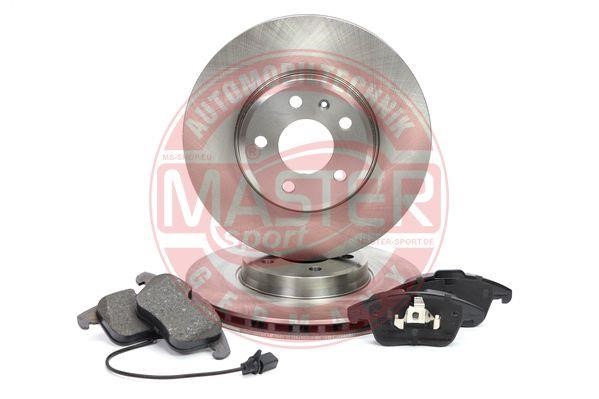 Master-sport 202501840 Front ventilated brake discs with pads, set 202501840