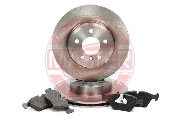 Master-sport 202501600 Front ventilated brake discs with pads, set 202501600
