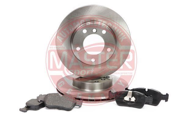 Master-sport 202201150 Front ventilated brake discs with pads, set 202201150